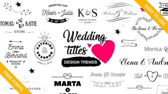 Wedding Titles