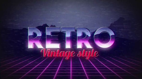 Retro Title