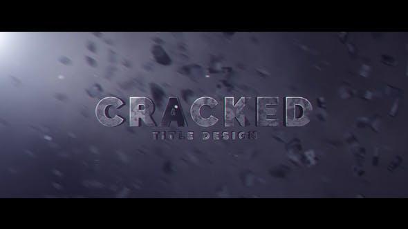 Cracked Title Design