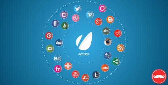 25 Social Networks Pack