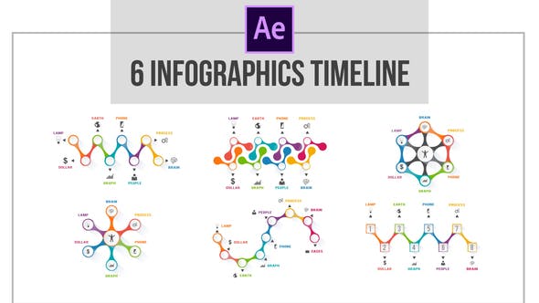 6 Infographics Timeline