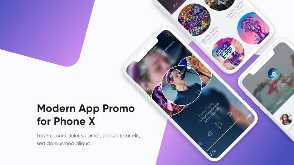 Modern App Promo