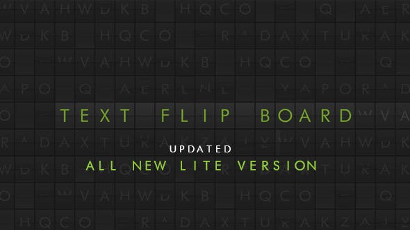 Text Flip Board