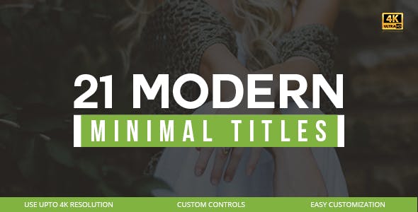 21 Modern Titles