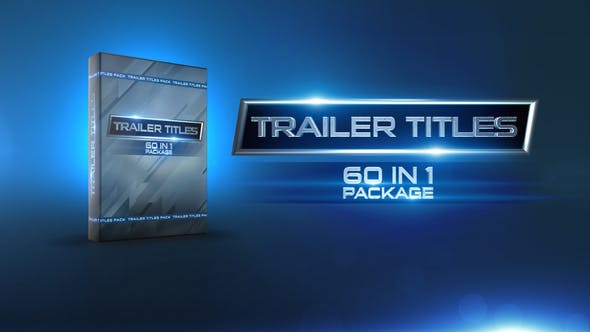 Trailer Titles Pack