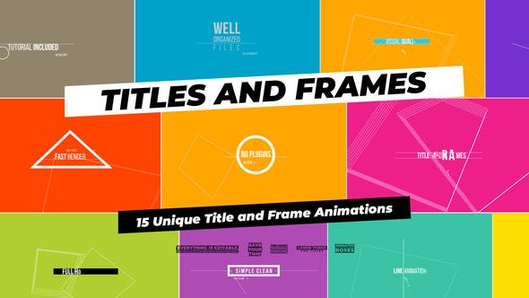 Titles And Frames