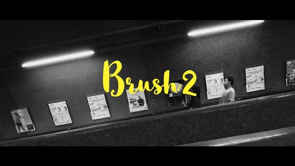 Brush 2-Animated Handwritten Typefaces