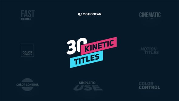 Kinetic Titles