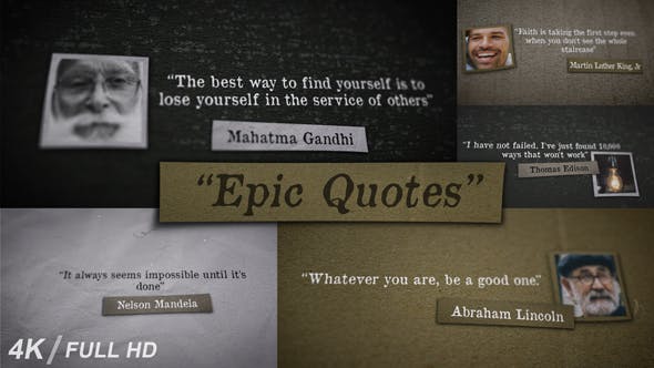 Epic Quotes