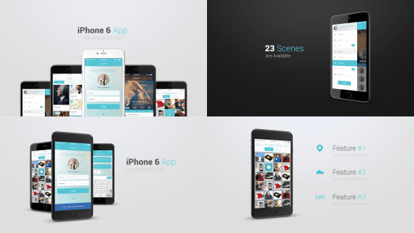 Iphone 6 App Presentation Kit