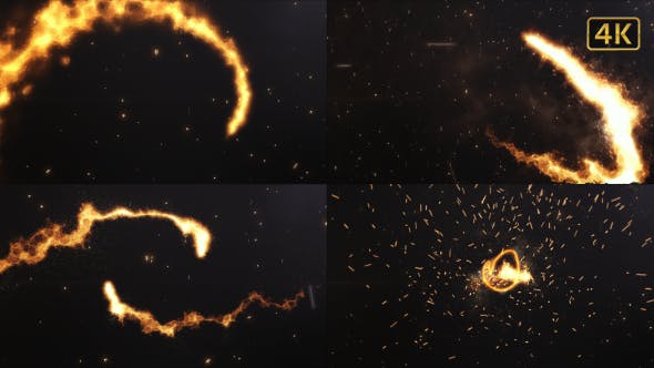 Fire Logo Cinematic