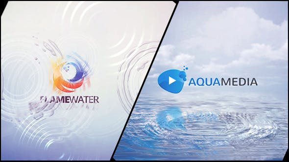 Clean Logo V03 Water Ripples