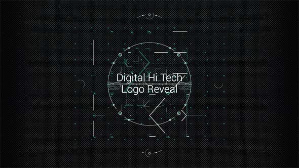 Digital Hi Tech Logo Reveal