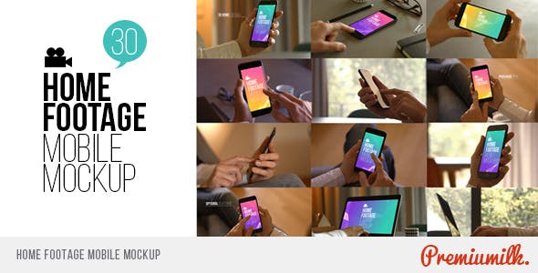 Home Footage Mobile Mockup