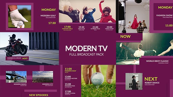 Modern TV - Fashion Broadcast Pack