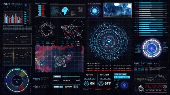 Sci-fi Interface HUD