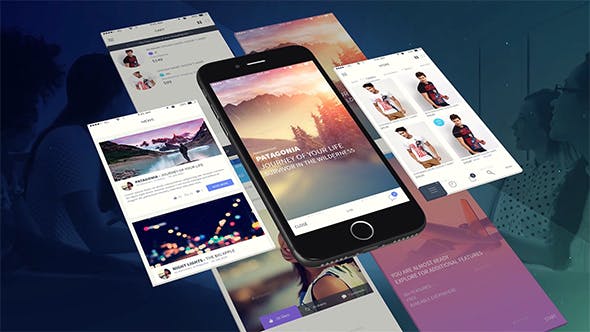 Phone App Presentation Template