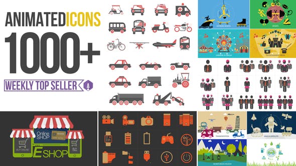 Animated Icons 1000+