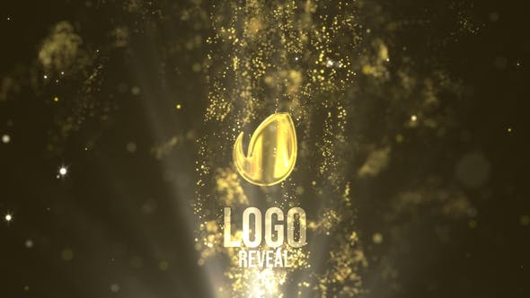 Fluid Gold Logo Reveal