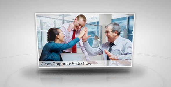 Clean Corporate Slideshow