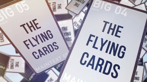 Flying cards