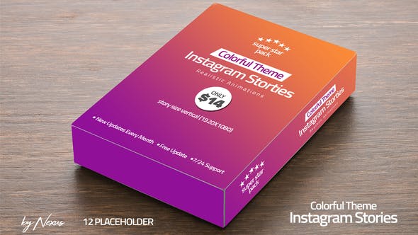 Colorful Instagram Stories Pack