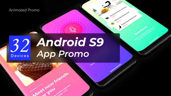 Android App Promo - Phone Mockup