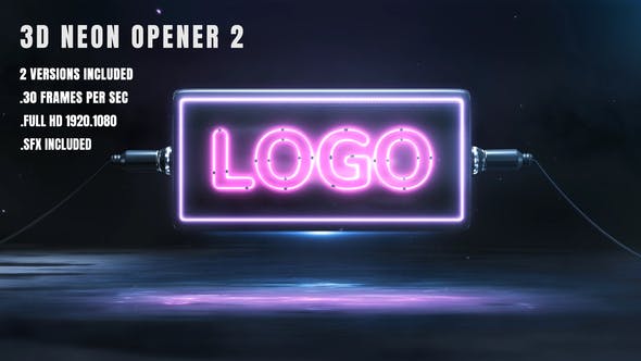 3D Neon Opener 2