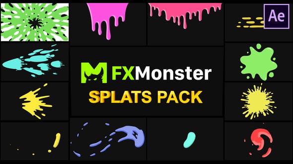 Splats Pack | After Effects