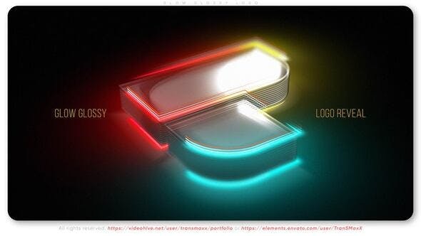 Download Glow Glossy Logo – Videohive