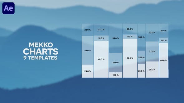 Download 9 Mekko Charts | Infographics Pack – Videohive