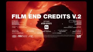 Animated Film End Credits V2 For After Effects