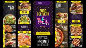 Food Delivery Vertical Promo