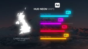 HUD Neon Maps