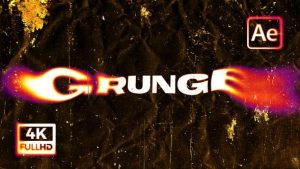 Grunge Logo Intro