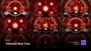 Intro/Opening – Chinese New Year After Effects Project Files