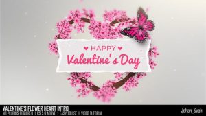 Valentines Flower Heart Intro