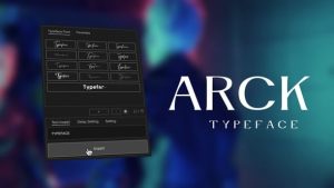Animated Typeface – Arck