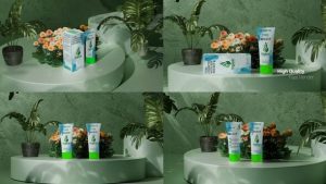 Cosmetic Tube Mockup