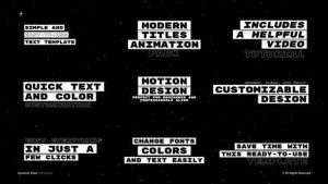 Dynamic Titles | After Efrcts