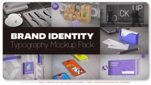 Brand Identity – Typography Mockup Pack