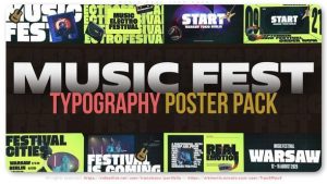 Music Fest Typo Pack