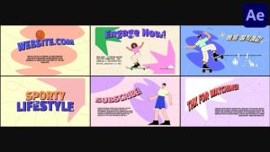 Sport Explainer Slides for After Effects