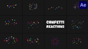 Confetty Reactions for After Effects