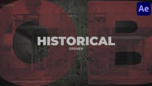 Historical Opener for After Effects
