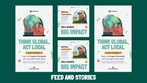 Earth Day Feed And Stories Instagram