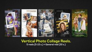 Vertical Photo Collage Reels