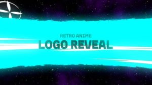Retro Anime Logo Reveal