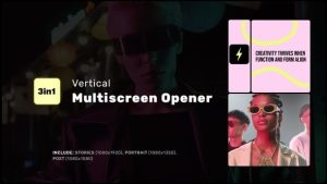 Vertical Multiscreen Opener