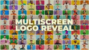 Multiscreen Photo Logo Reveal